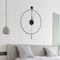 Home Clock Silent Minimalist Wall Clock Round Modern Art Decor 3