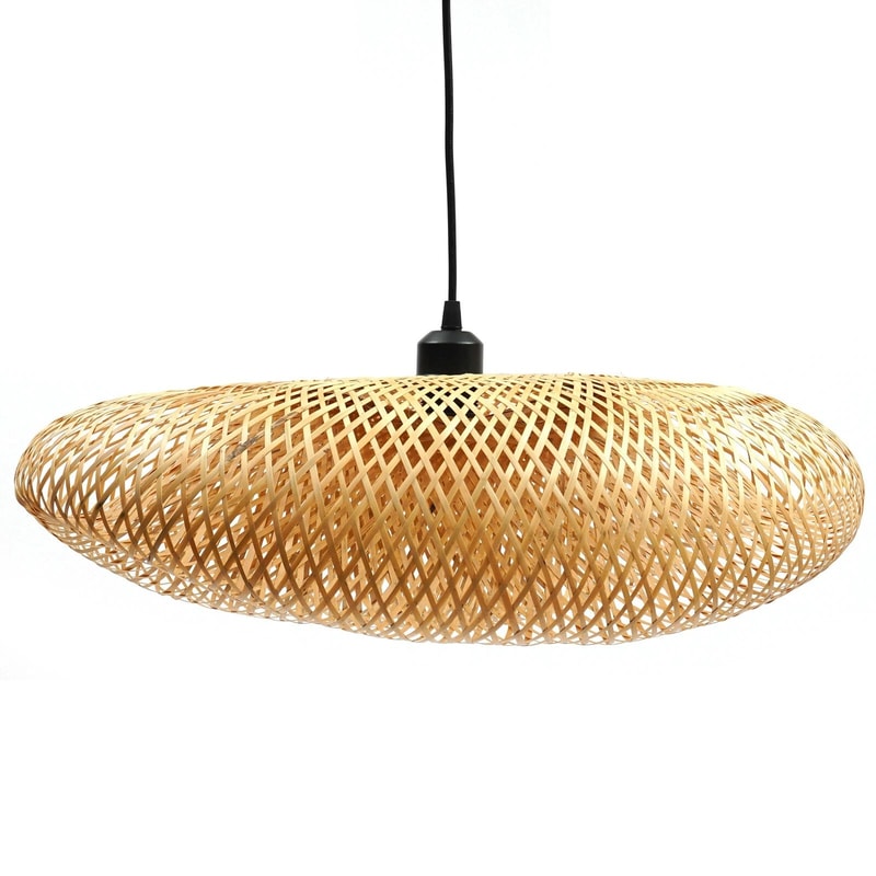 NEW Creative Bamboo Rattan Pendant Light Hollow Woven Ceiling Light 5