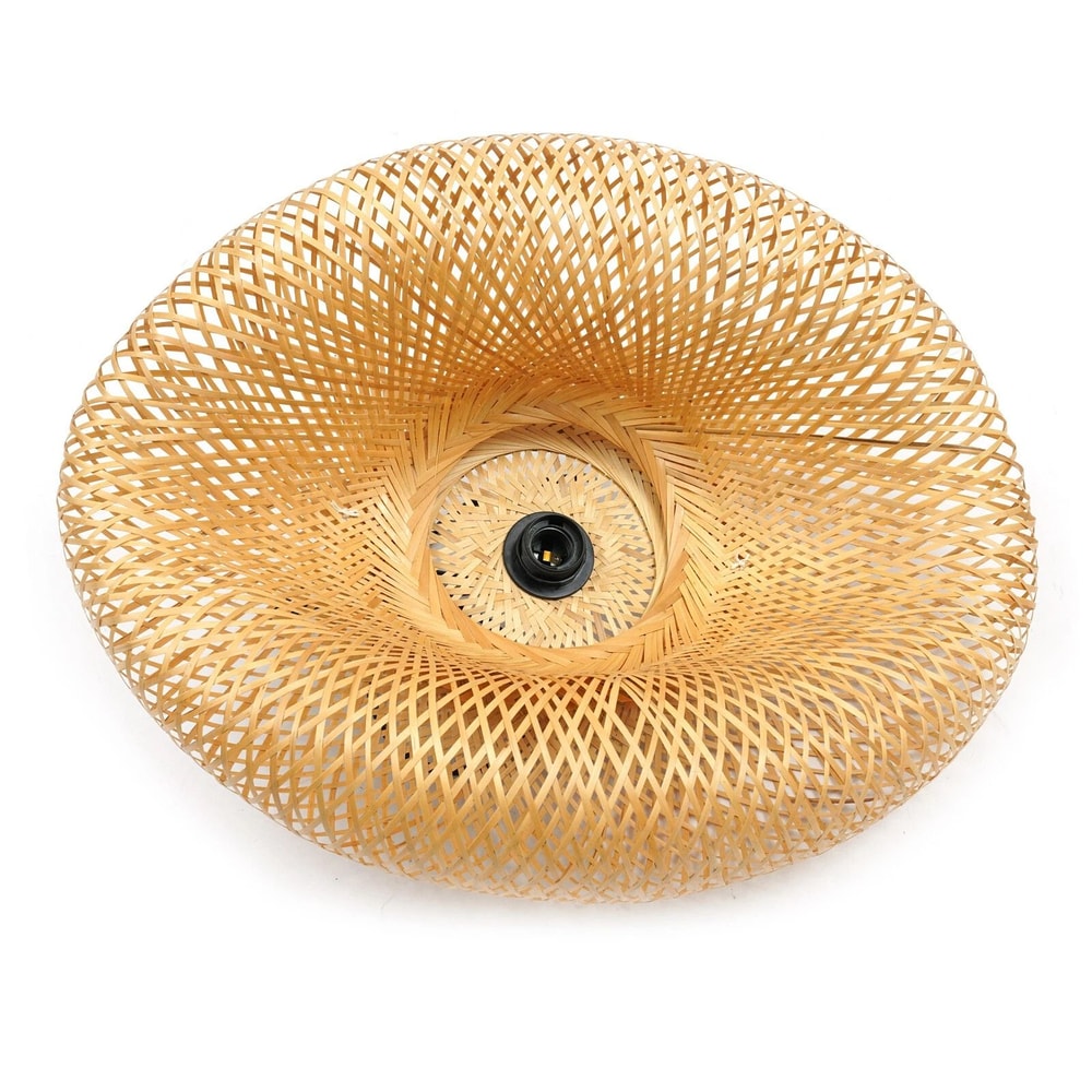 NEW Creative Bamboo Rattan Pendant Light Hollow Woven Ceiling Light 7