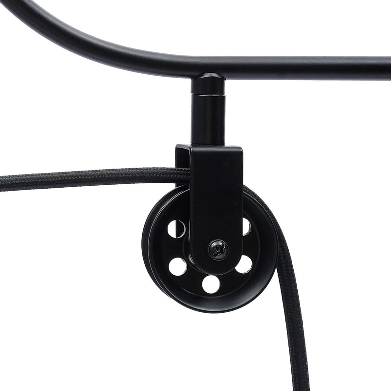 Pulley Metal Wall Fixture Vintage Industrial Gooseneck Wall Light Lamp 14