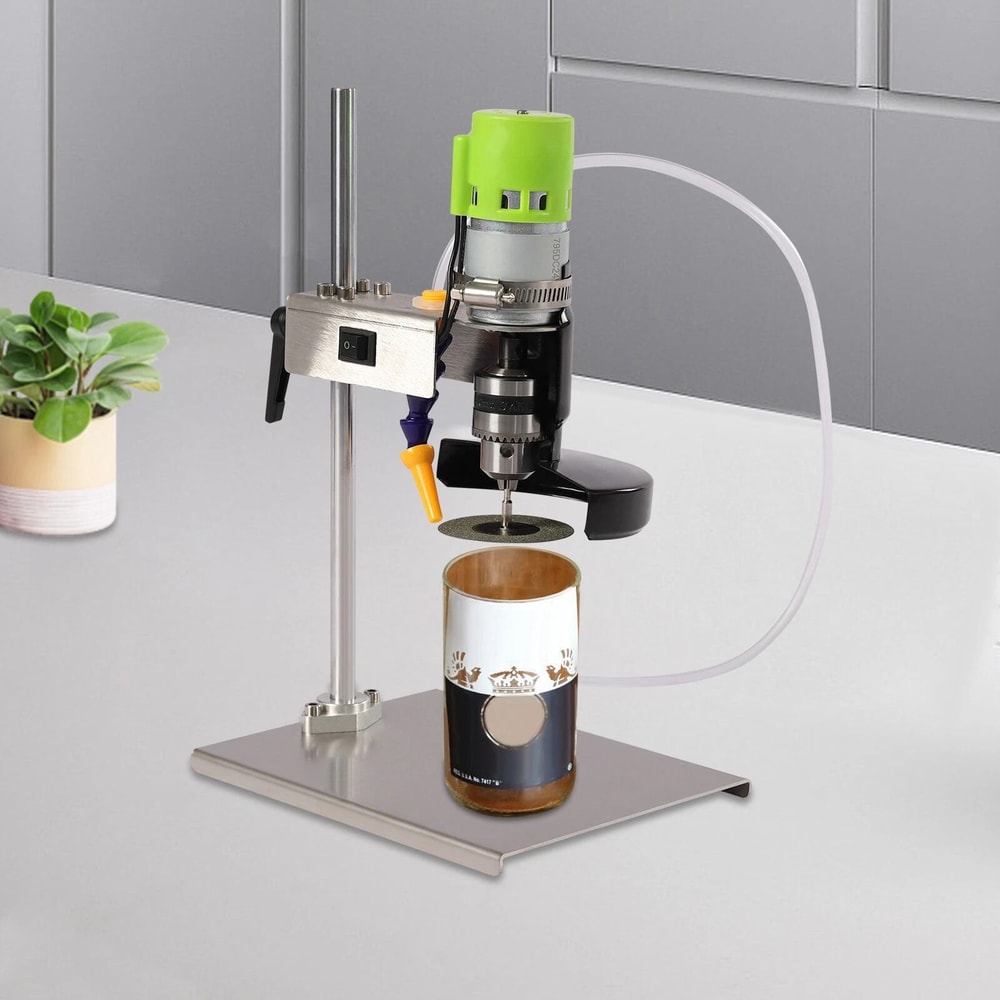 Glass Bottle Cutter Electric Machine With 3 Saw Blades 1