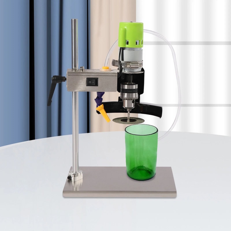 Glass Bottle Cutter Electric Machine With 3 Saw Blades 2