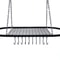 Oval Pot And Pan Rack For Ceiling Wall Mounted Storage With Hooks 8