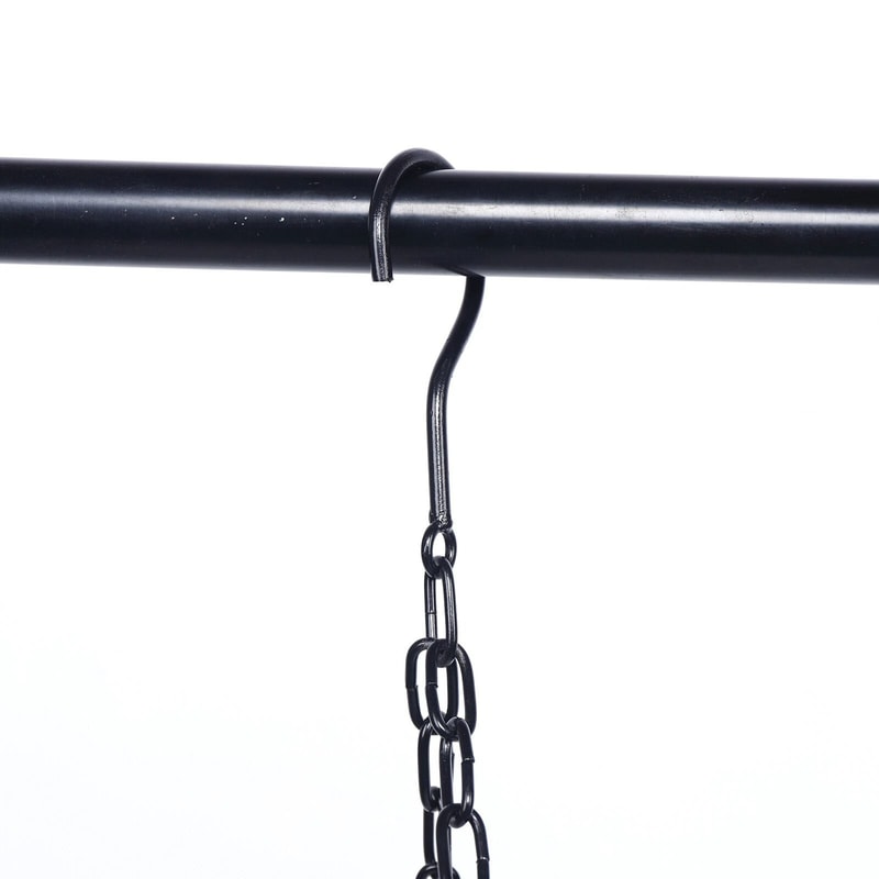 Oval Pot And Pan Rack For Ceiling Wall Mounted Storage With Hooks 6