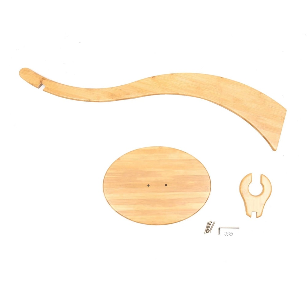 Guitar Floor Stand Bamboo Stand For Ukulele And Guitar Support 6