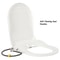 Bidet Fresh Water Spray Kit NonElectric Toilet Seat Attachment With Dual Nozzle 1