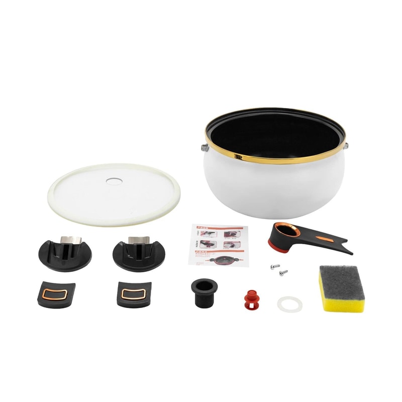 Micro Pressure Cooker Home Restaurant Cooker With Visual Lid 11