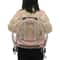 Rolling Wheels Pet Carrier Transparent Fully Breathable For Traveling 2