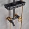 Rain Shower Head Combo Function Exposed Shower Faucet System 8