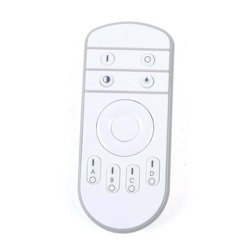 Acrylic Pendant Lamp 6 Heads Modern LED Ceiling Light Fixture Black 8