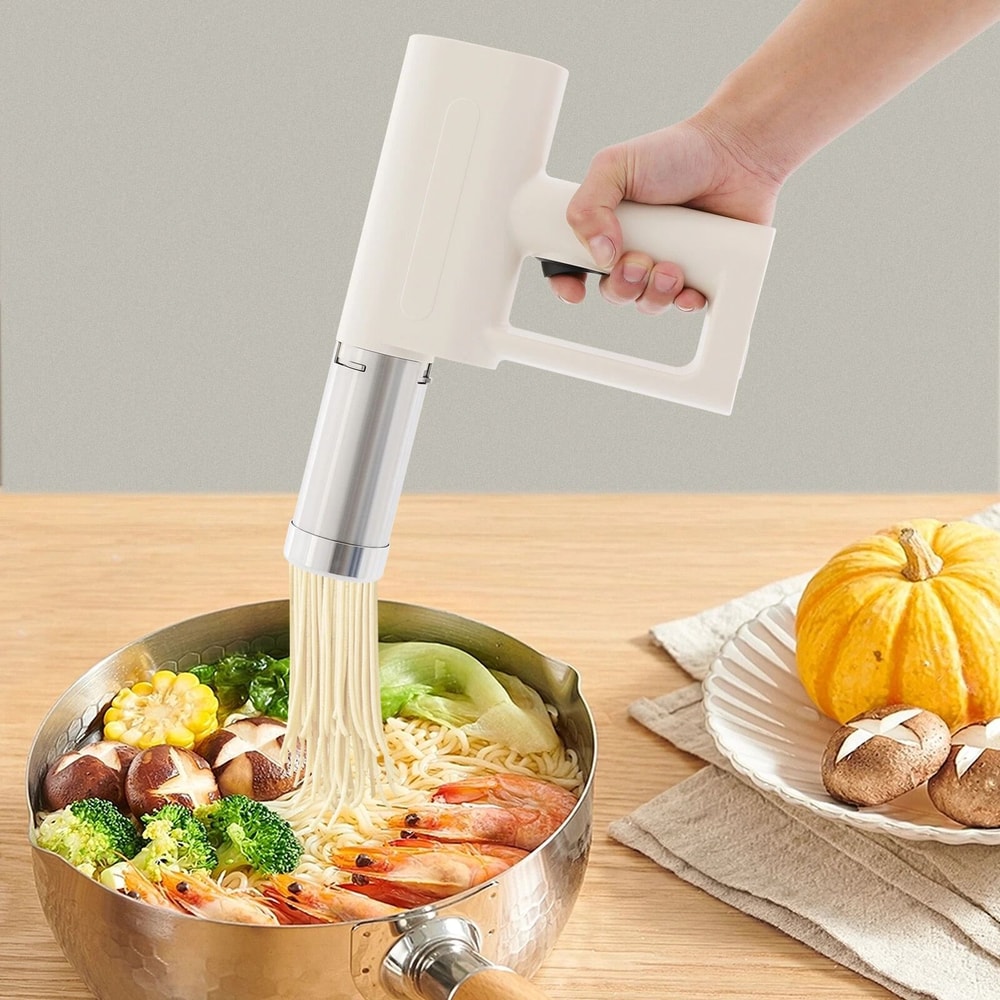 Portable Handheld Pasta Maker Electric Kitchen Pasta Machine 9