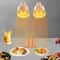 2Head Food Warming Lamp Gold Tabletop Food Insulation Lamp Food Warmer 2