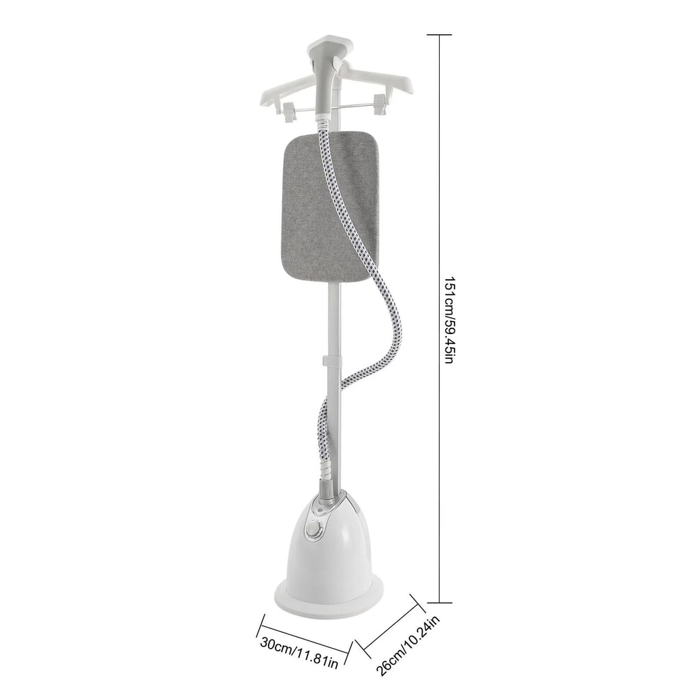 Garment Steamer WIroning Board Garment Hanger White Professional Design For Fast Wrinkle Removal 13