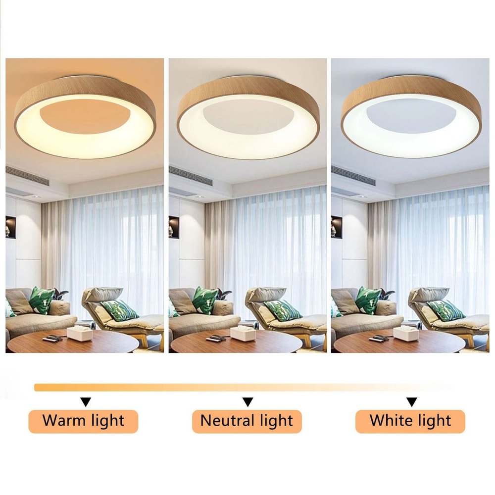 Acrylic Lampshade LED Ceiling Light Modern Flush Mount Indoor Chandelier Fixture 8