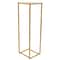 Elegant Gold Wedding Flower Stand Set Plating Floral Decor Vase Floor Column Stand 5