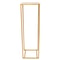 Elegant Gold Wedding Flower Stand Set Plating Floral Decor Vase Floor Column Stand 2