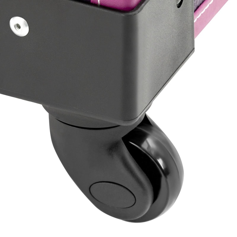 Travel Vanity Organizer Portable Makeup Train Case Professional Cosmetic Trolley 3