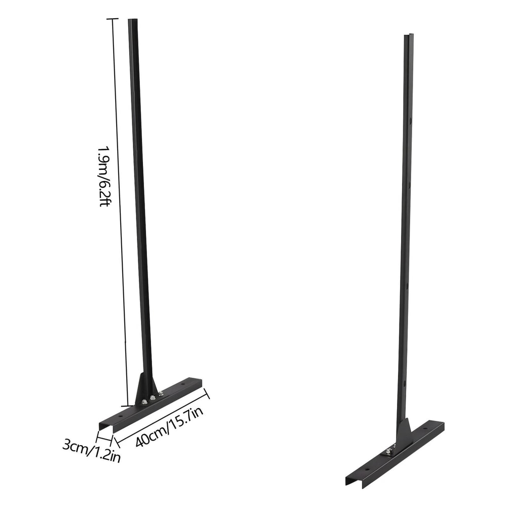 Outdoor Privacy Screen Stand Metal Decorative Patio Fence For Yard Protection 11