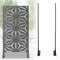 Outdoor Privacy Screen Stand Metal Decorative Patio Fence For Yard Protection 0