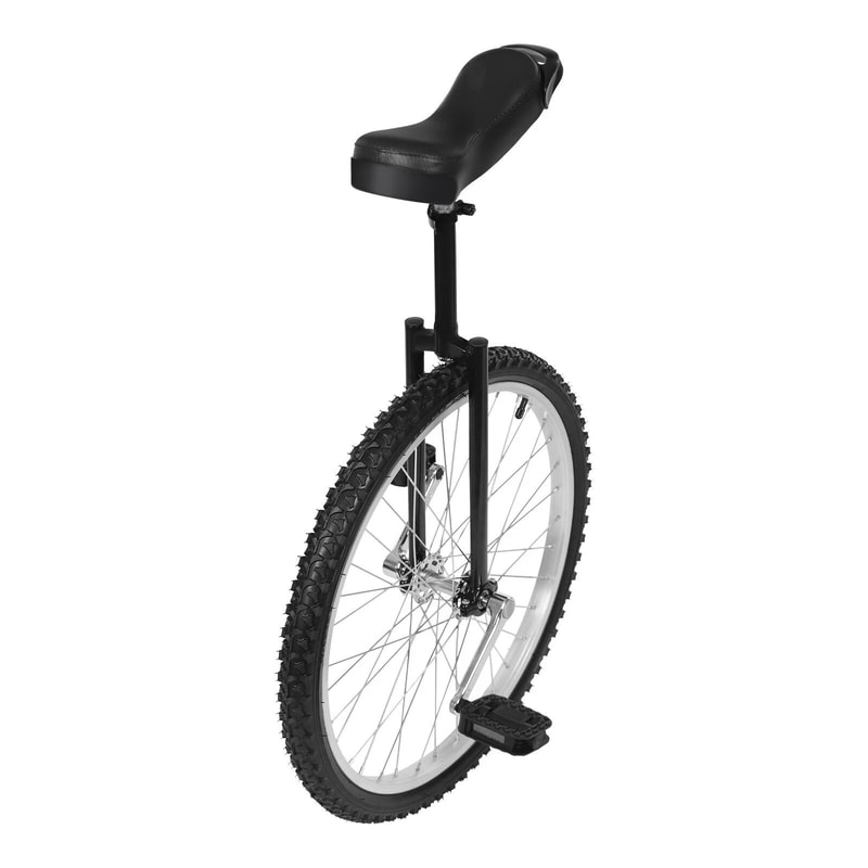 Adjustable Height Ride Bike Unicycle Steel Frame Bicycle For Unisex Adults 7