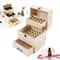 Wooden 3 Tiers Essential Oil Container Organizer Display Case 3