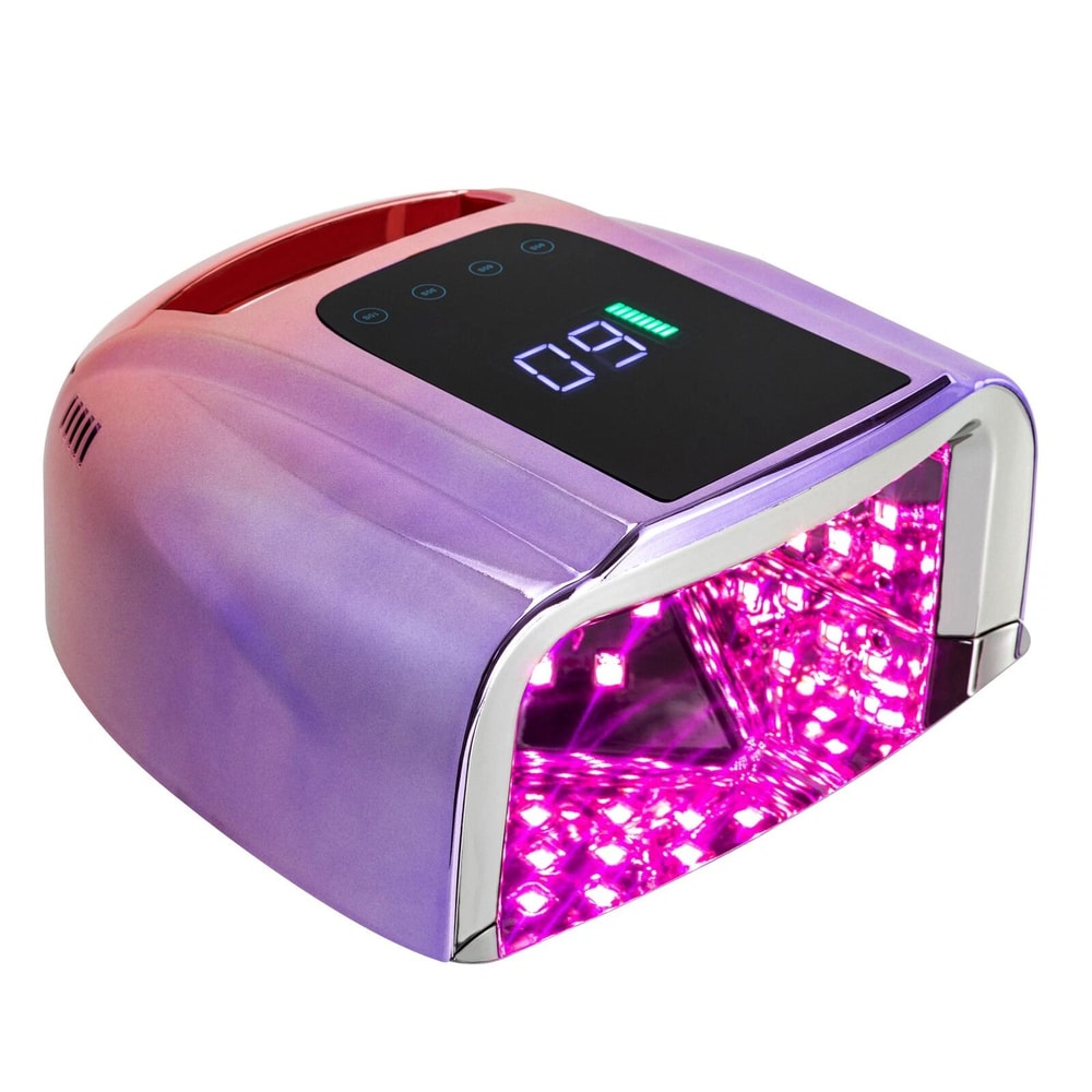 Wireless Rechargeable Nail Gel Dryer LED UV Nail Lamp 96W Portable Cordless Nail Manicure 14