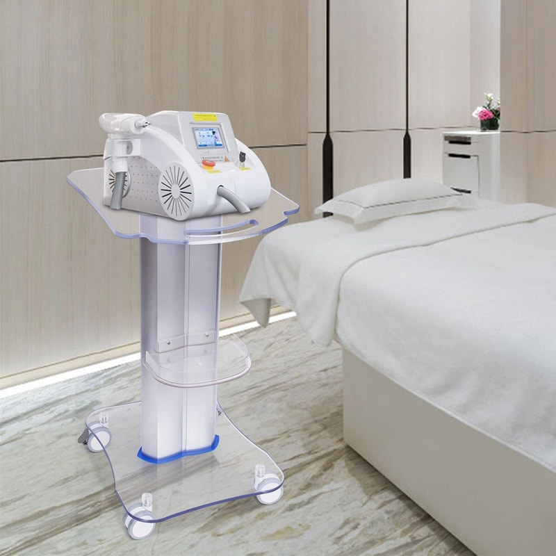 Beauty Salon Rolling Trolley Cart SPA Storage Equipment Organizer Stand 0