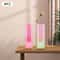 Gradient Color Acrylic Vase For Home Decor Desktop Flower Vase 10