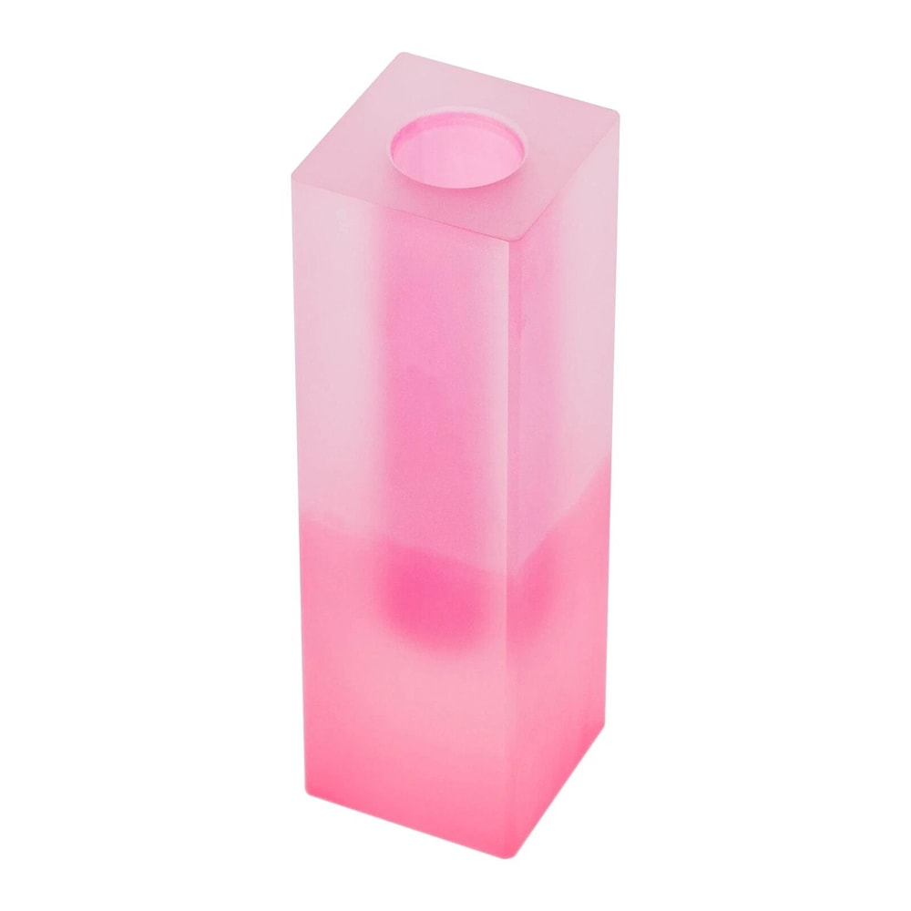Gradient Color Acrylic Vase For Home Decor Desktop Flower Vase 3