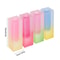 Gradient Color Acrylic Vase For Home Decor Desktop Flower Vase 6