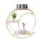 Storage Display Rack 3tier Round Moon Wall Mounted Shelf 7
