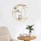 Storage Display Rack 3tier Round Moon Wall Mounted Shelf 11