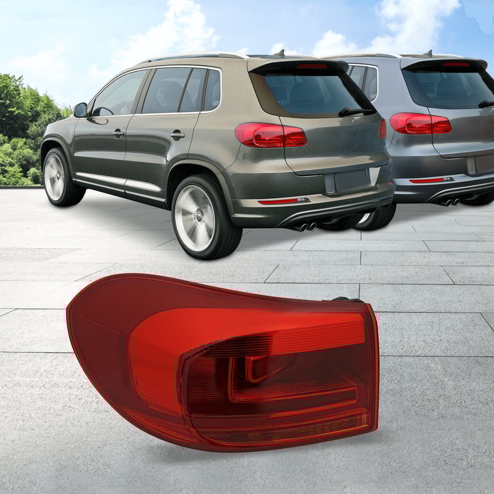 Left Side Haloge Outer Tail Light For Volkswagen Tiguan No Bulb 0