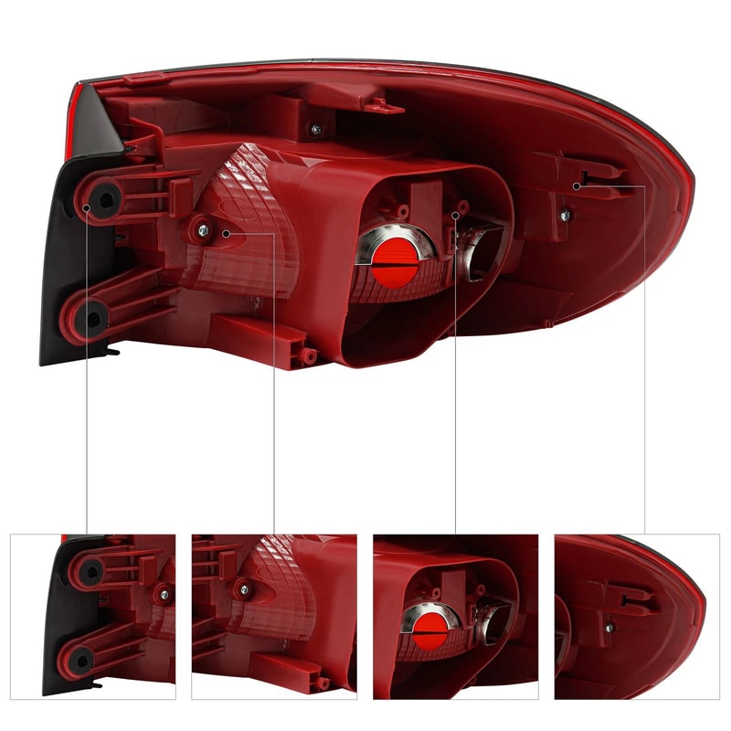 Left Side Haloge Outer Tail Light For Volkswagen Tiguan No Bulb 16