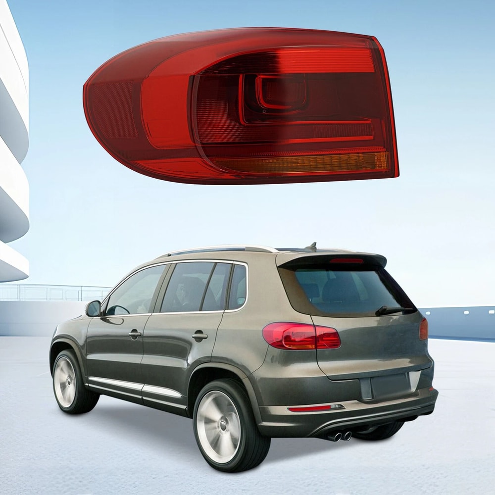 Left Side Haloge Outer Tail Light For Volkswagen Tiguan No Bulb 1
