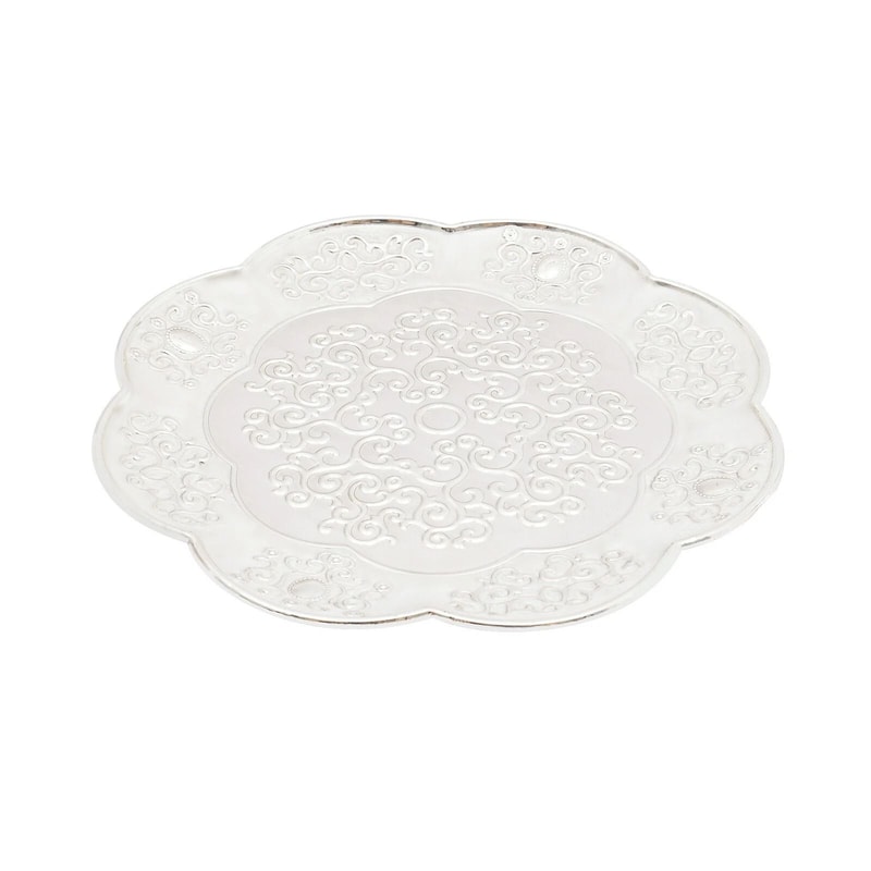 Zinc Alloy Vintage Teapot Set With Tray Cups Tea Coffee Wine Serving Set 3