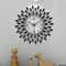 3D Metal Luxury Wall Clock Feather Wall Watch Home Decor For Living Room 8