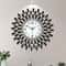 3D Metal Luxury Wall Clock Feather Wall Watch Home Decor For Living Room 10