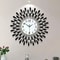 3D Metal Luxury Wall Clock Feather Wall Watch Home Decor For Living Room 10
