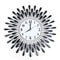 3D Metal Luxury Wall Clock Feather Wall Watch Home Decor For Living Room 4