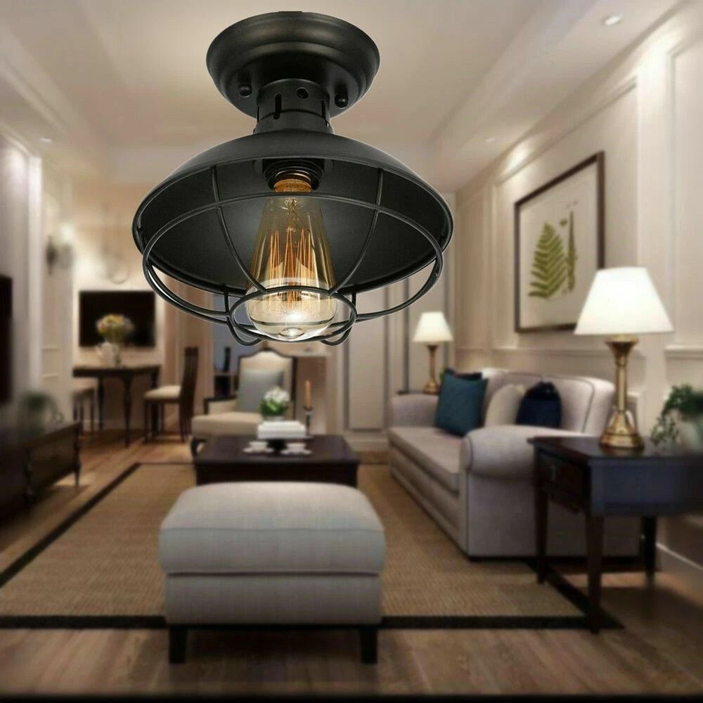 Industrial Pendant Light Farmhouse Style Hanging Ceiling Lamp Fixture For Dining Room 1