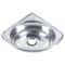 Triangle Corner Basin Stainless Bathroom Corner Sink Small Wall Mount Basin Sink 9