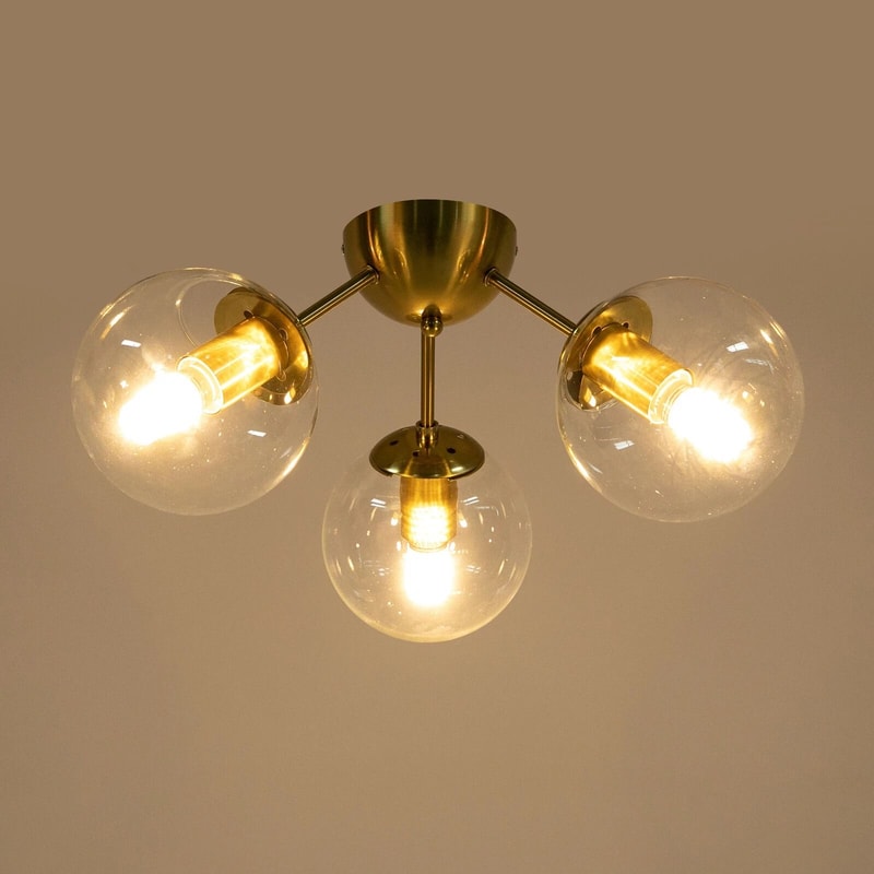 Ceiling Light Gold Chandeliers Flush Mount Ceiling Lamp Modern Lighting Fixture 6