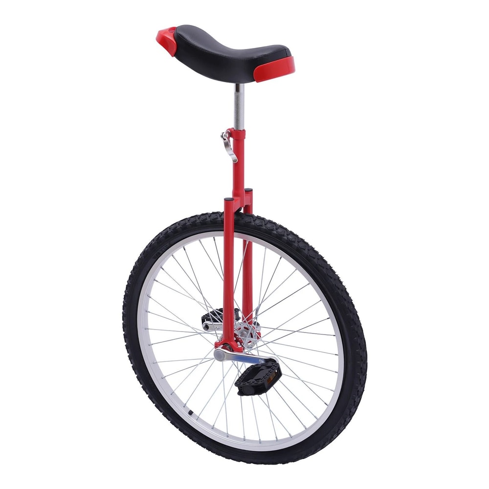 Sports Wheel Unicycle With Thickened Steel Pipe Adjustable Seat 8