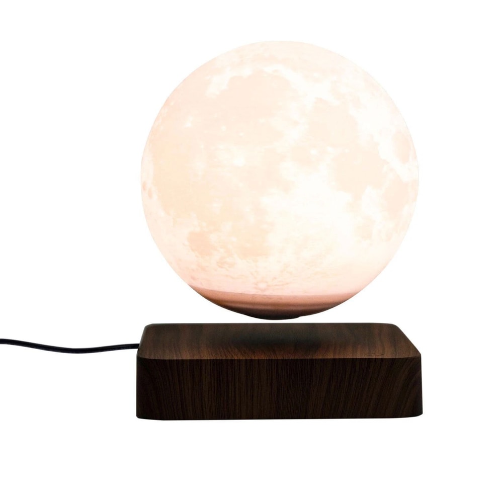 Levitating Floating Moon Lamp 3D Printing Magnetic Night Light Table Decor 9