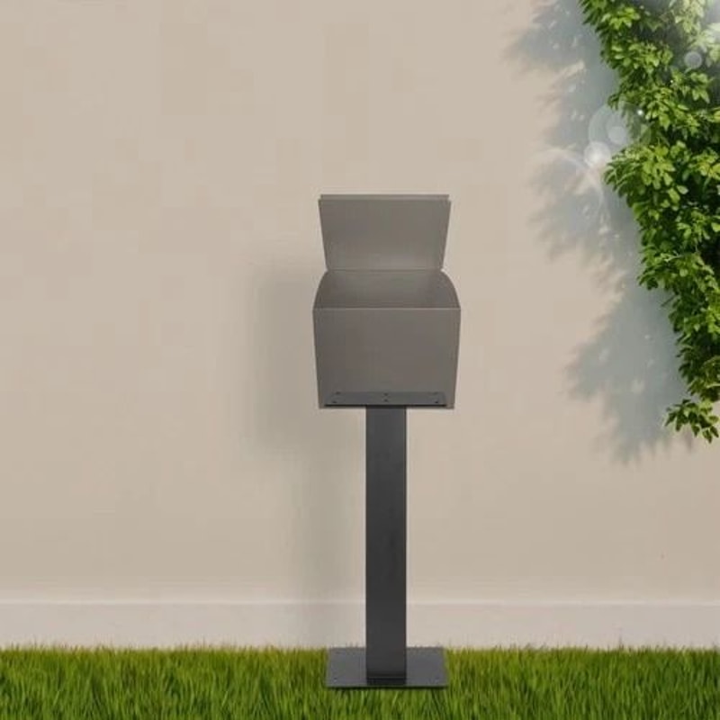 Durable Outside Mailbox Post Heavy Duty Mailbox Post Easy Surface Mounting Post Installation 8