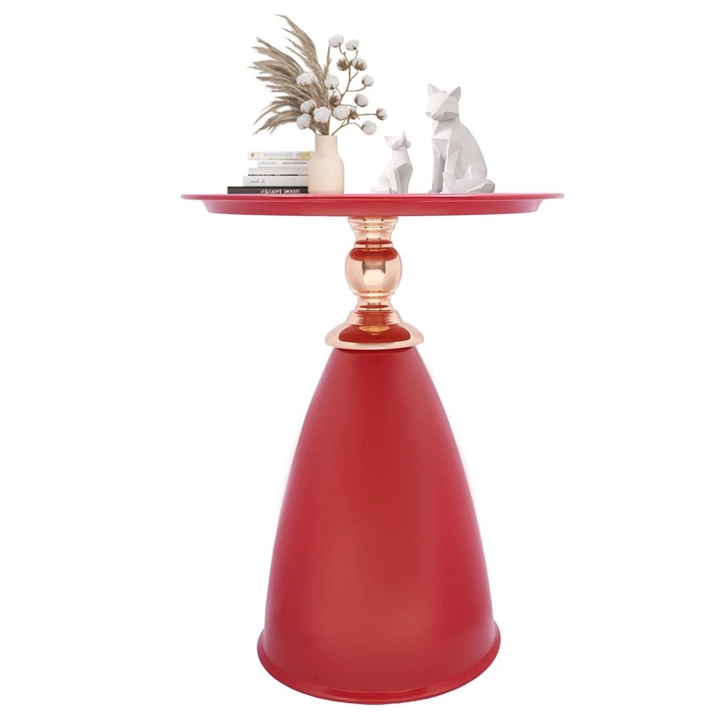 Round Side End Table For Living Rooms Bedrooms Offices Patios Sofas 10