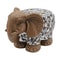 Brown Decorative Magnesium Oxide Elephant Garden Stool For Home Decor 8