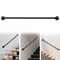 Iron Handrail Stair Railing Kit Black WallMounted For IndoorOutdoor Use 11