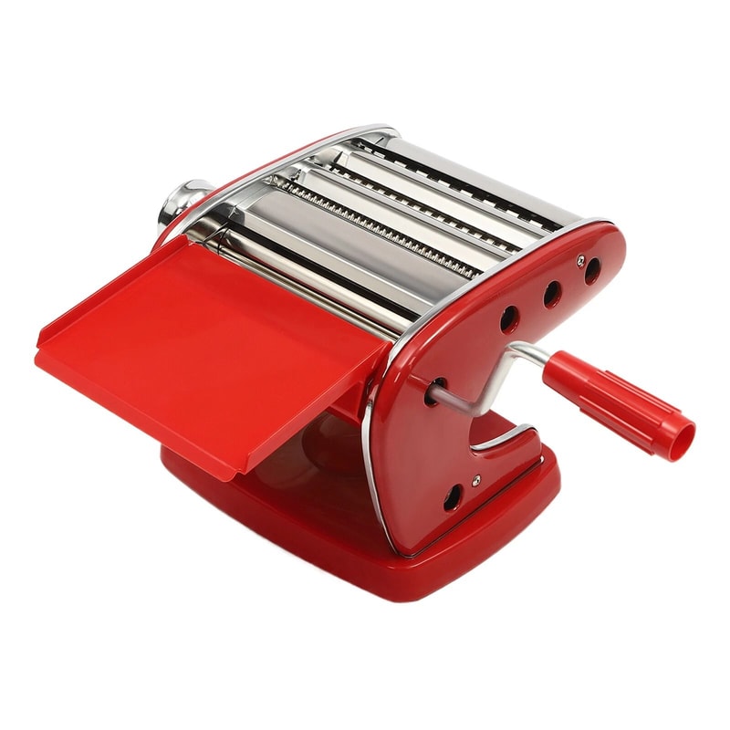 Pasta Maker Machine With Adjustable Thickness Settings Durable Stainless Steel Construction 11